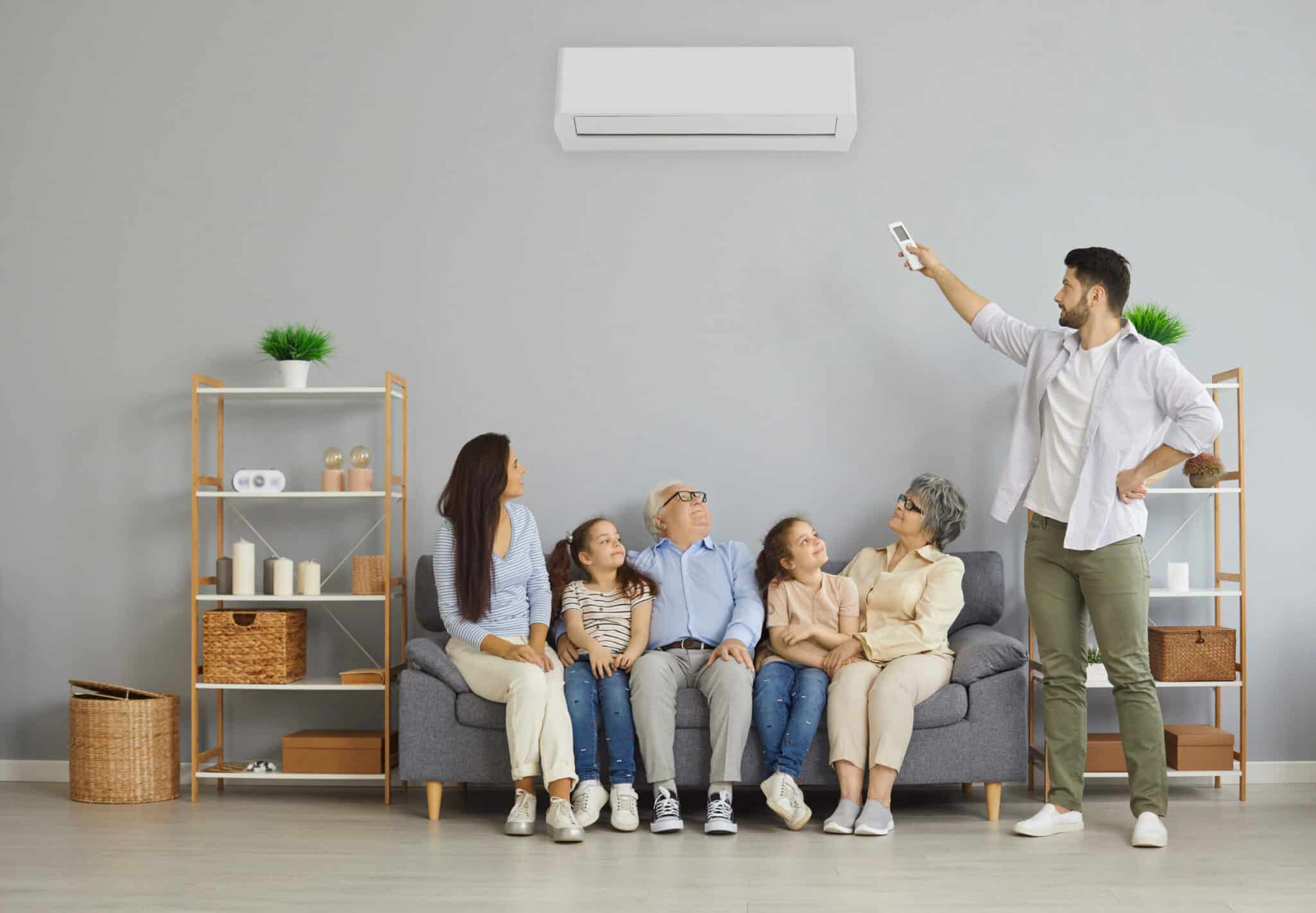 Central air conditioning